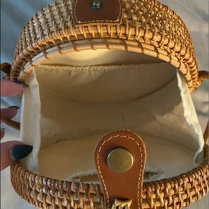Crossbody Purse, Wicker